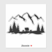 Bears Vinyl Sticker (Blatt)