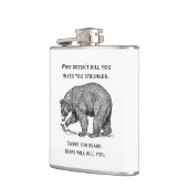 Bears werden dich umbringen flachmann (Links)