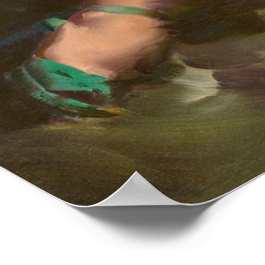 Bearskin Button nach oben Poster (Ecke)