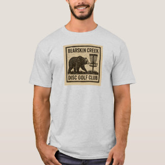 Bearskin Creek - Men Woodblock T-Shirt