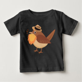 Bearted Vogelbeobachtung Baby T - Shirt