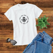 Beartige einfache moderne Inspirationstypografie T-Shirt