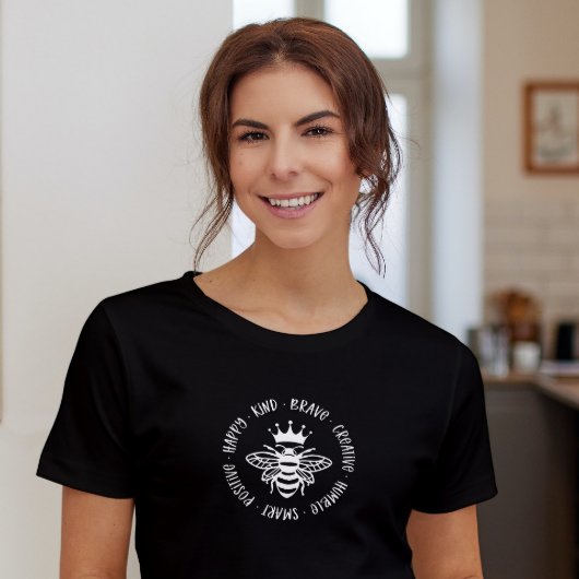 Beartige einfache moderne Inspirationstypografie T-Shirt