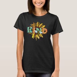 Beartige lustige Frauen Niedliche Blume gesegnet s T-Shirt