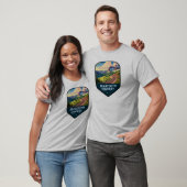 Beartooth Highway Montana Wyoming Schild T-Shirt (Unisex)