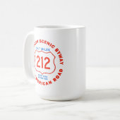 Beartooth landschaftlicher Seitenweg alle Kaffeetasse (Vorderseite Links)