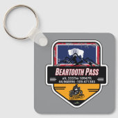 Beartooth Pass Motorrad US 212 01 Schlüsselanhänger (Vorderseite)