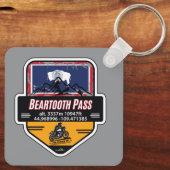 Beartooth Pass Motorrad US 212 01 Schlüsselanhänger (Rückseite)