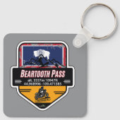 Beartooth Pass Motorrad US 212 01 Schlüsselanhänger (Rückseite)