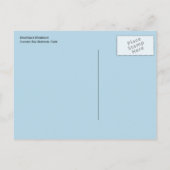 Beartrack Mountain, Glacier Bay National Park Postkarte (Rückseite)