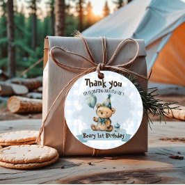 Beary 1. Geburtstag Geschenkanhänger