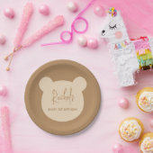 Beary 1. Geburtstag Party Pappteller (Party)