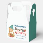 Beary Berry First Birthday Niedlich Kid Erdbeeren Geschenkschachtel (Geöffnet)
