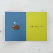 Beary Best Valentine Card Karte (Innenseite)