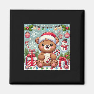 Beary Christmas Niedlich Bären Holiday Design Stic Magnet