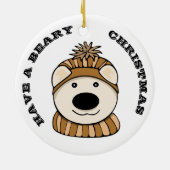 BEARY Christmas Ornament (Hinten)
