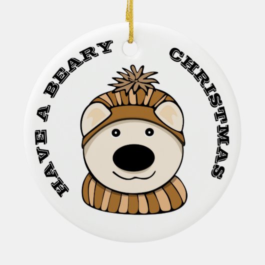 BEARY Christmas Ornament (Hinten)
