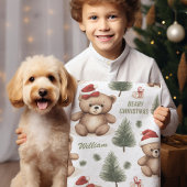 Beary Christmas Personalisiert Teddy Wrapping Pape Geschenkpapier