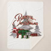 Beary Christmas Sherpa Blanket Sherpadecke (Vorderseite)