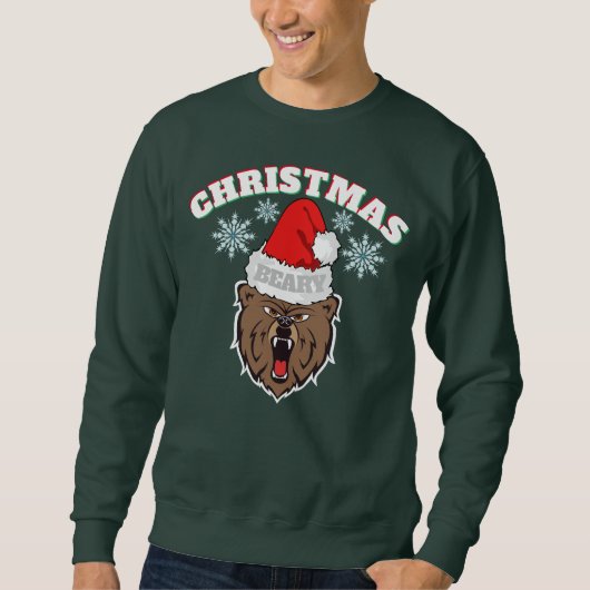 Beary Christmas Sweater Sweatshirt (Vorderseite)