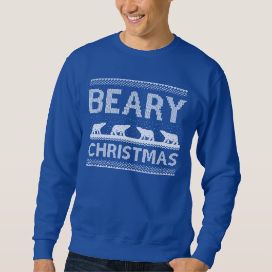 Beary Christmas Sweatshirt (Vorderseite)