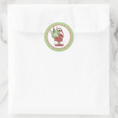 Beary Christmas Umschlag Aufklebers Stickers (Tasche)