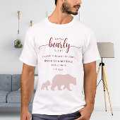 Beary Cool Baby Shower Shirt für Vater Men Guest