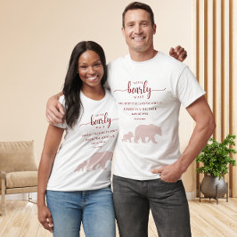 Beary Cool Baby Shower Shirt für Vater Men Guest