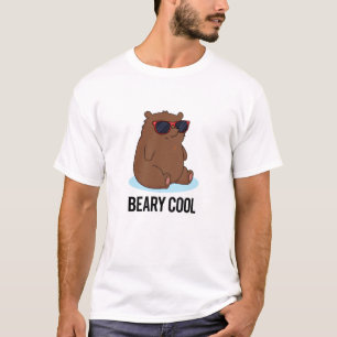 Beary Cool Lustiger Brauner Bär Pun T-Shirt