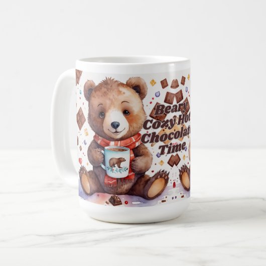 Beary Cosy Hot Chocolate Time Tasse (Vorderseite Links)