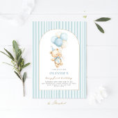 Beary First Geburtstag Einladung