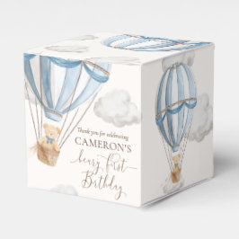 Beary First Teddy Bear Hot Air Ballon Birthday Geschenkschachtel