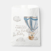 Beary First Teddy Bear Hot Air Ballon Birthday Geschenktütchen (Vorderseite)