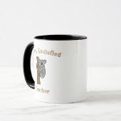 Beary Koalafied Teacher Tasse (Vorderseite Links)