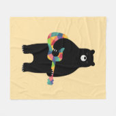Beary Melodies Fleecedecke (Vorderseite (Horizontal))