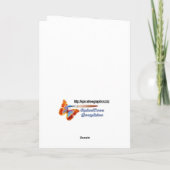 Beary Merry Christmas Feiertagskarte (Rückseite)