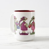Beary Merry Christmas Tasse (Vorderseite Links)
