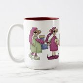 Beary Merry Christmas Tasse (Links)