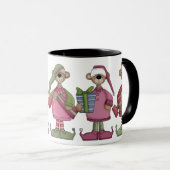 Beary Merry Christmas Tasse (VorderseiteRechts)