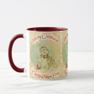 Beary Merry Christmas Tasse