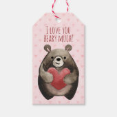 Beary Much Geschenkanhänger (Vorderseite)