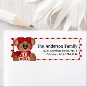 Beary Much Valentine's Day Address Labels d1 (Insitu)
