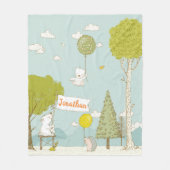 Beary Niedlich Fleecedecke (Vorderseite)