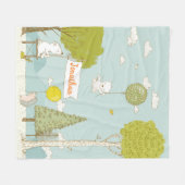 Beary Niedlich Fleecedecke (Vorderseite (Horizontal))