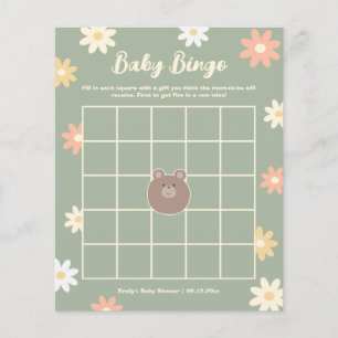 Beary Niedlich Teddy Bear Boy Baby Shooting Bingo