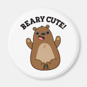 Beary Niedlich Teddy Bear Puff Magnet