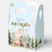 Beary Niedlich Woodland Babydusche Geschenkschachtel (Geöffnet)