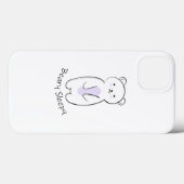 Beary Sleepy Bear Case-Mate iPhone Hülle (Rückseite (Horizontal))