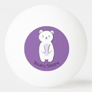 Beary Sleepy Bear Tischtennisball