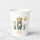 Beary Special Birthday Bash Pappbecher (Vorderseite)